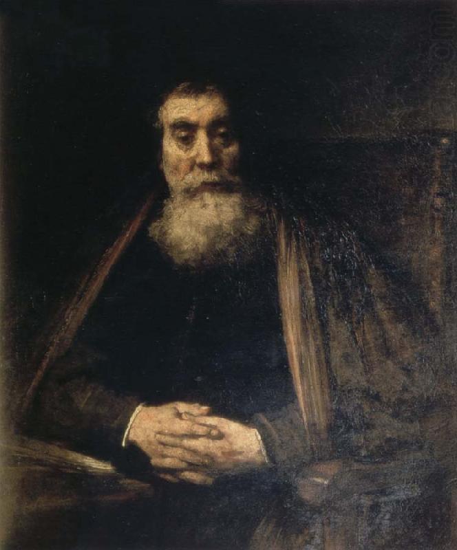 REMBRANDT Harmenszoon van Rijn Portrait of an Old man china oil painting image